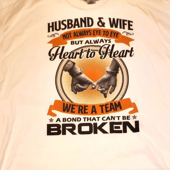 2XL Husband and Wife t-shirt - Picture 1 of 2